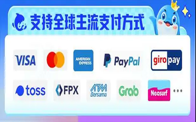 笑玩卡支持多种支付方式